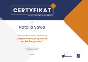 Wpływ stanu jamy ustnej na koci organizm